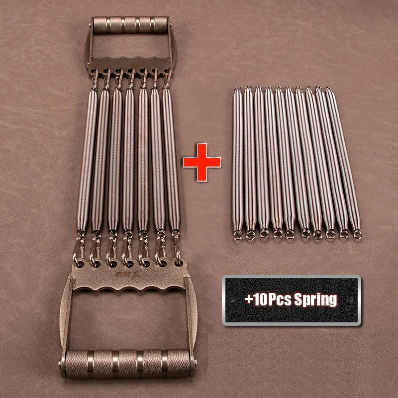 Detachable Chest Expander – 7-Spring Arm & Muscle Strength Trainer for Home/Office