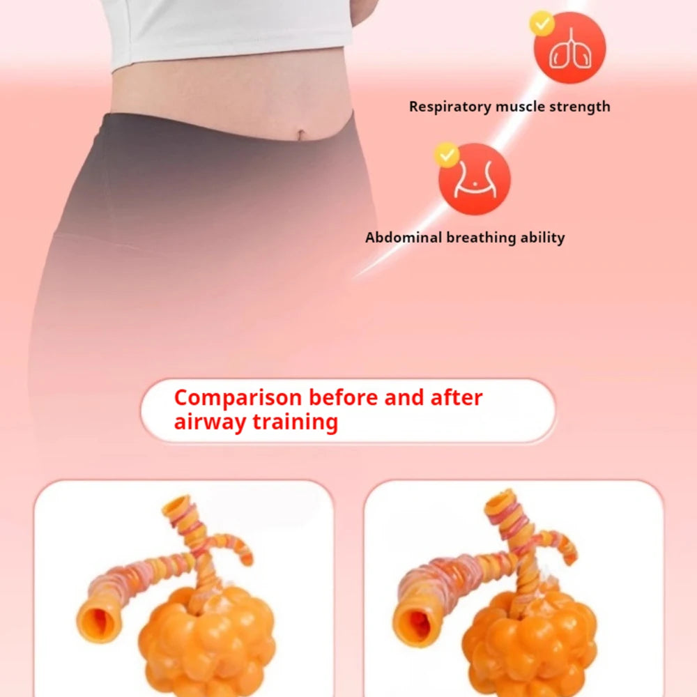 Diaphragm Breathing Dumbbell – Core Strength, Facial Toning & Lung Capacity Trainer