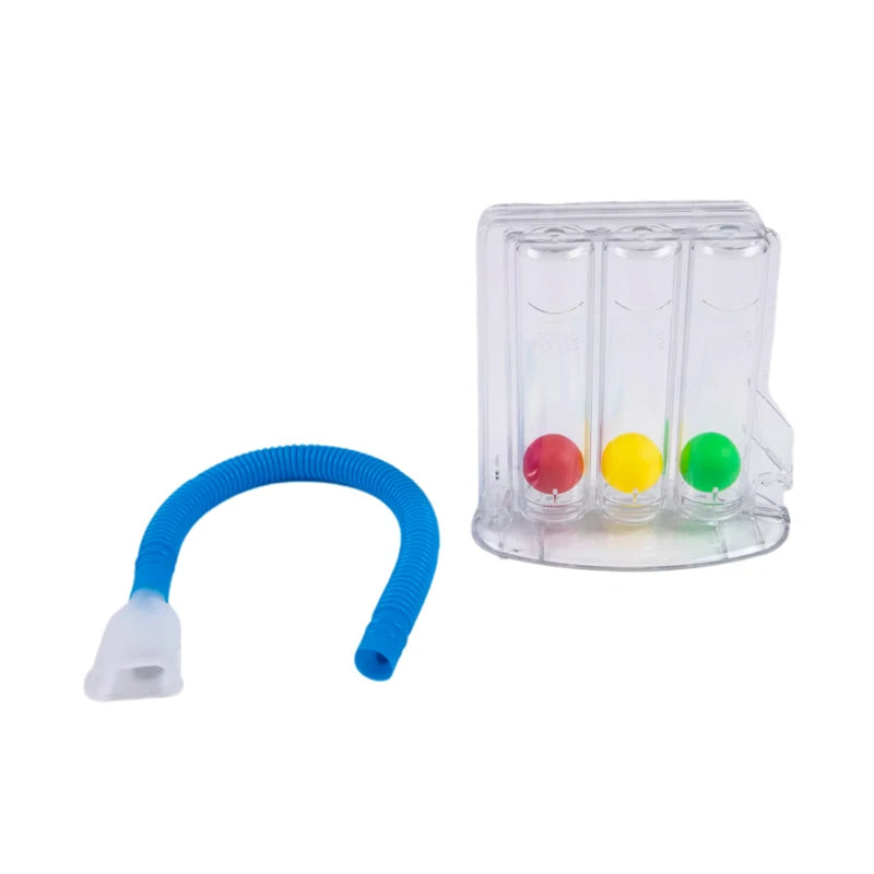 3-Ball Breathing Exerciser – Lung Function Trainer & Spirometry Breath Measurement System