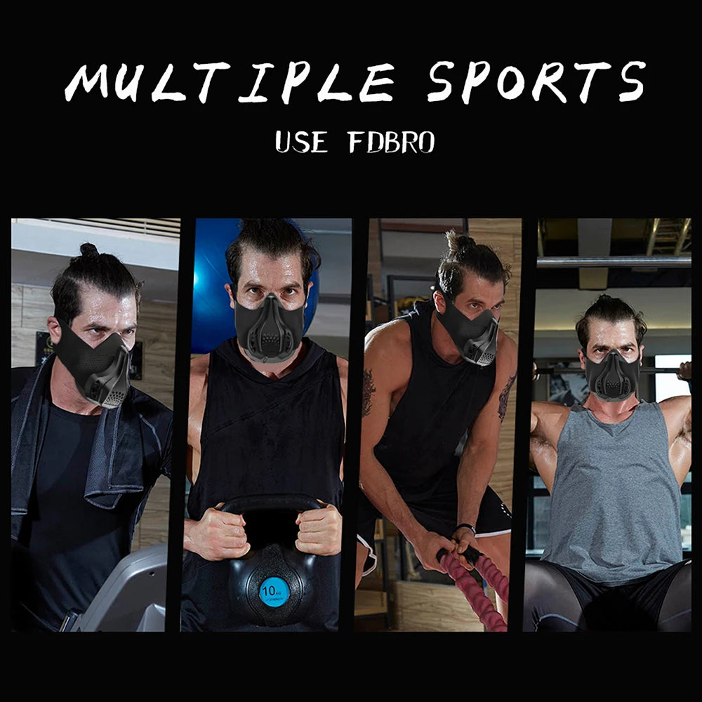 Workout Training Mask – Adjustable 48 Breathing Levels