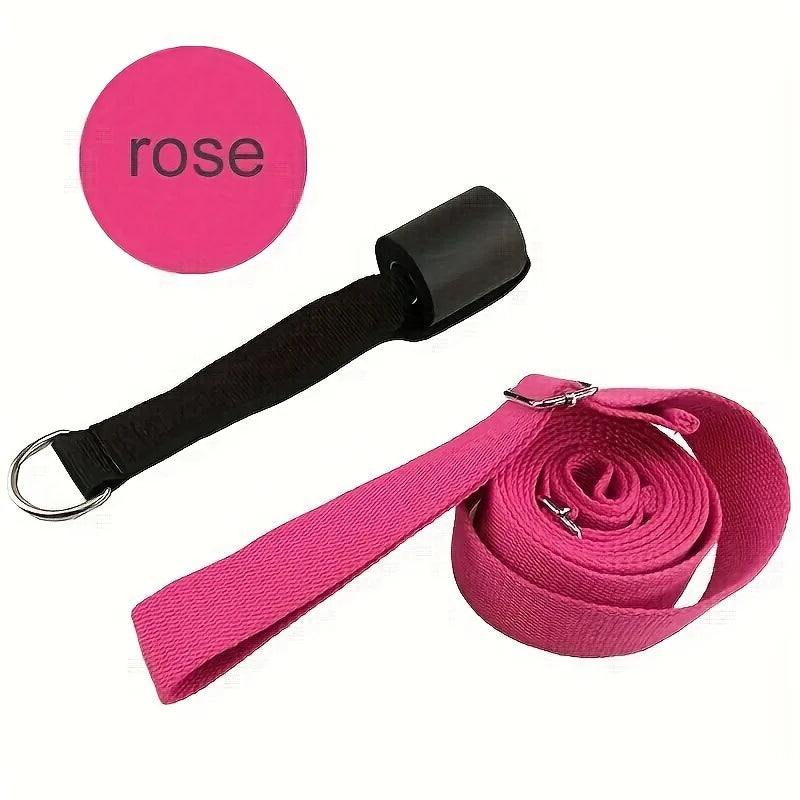 Yoga Stretching Set – 2-Piece with Door Anchor & Comfort Straps for Flexibility