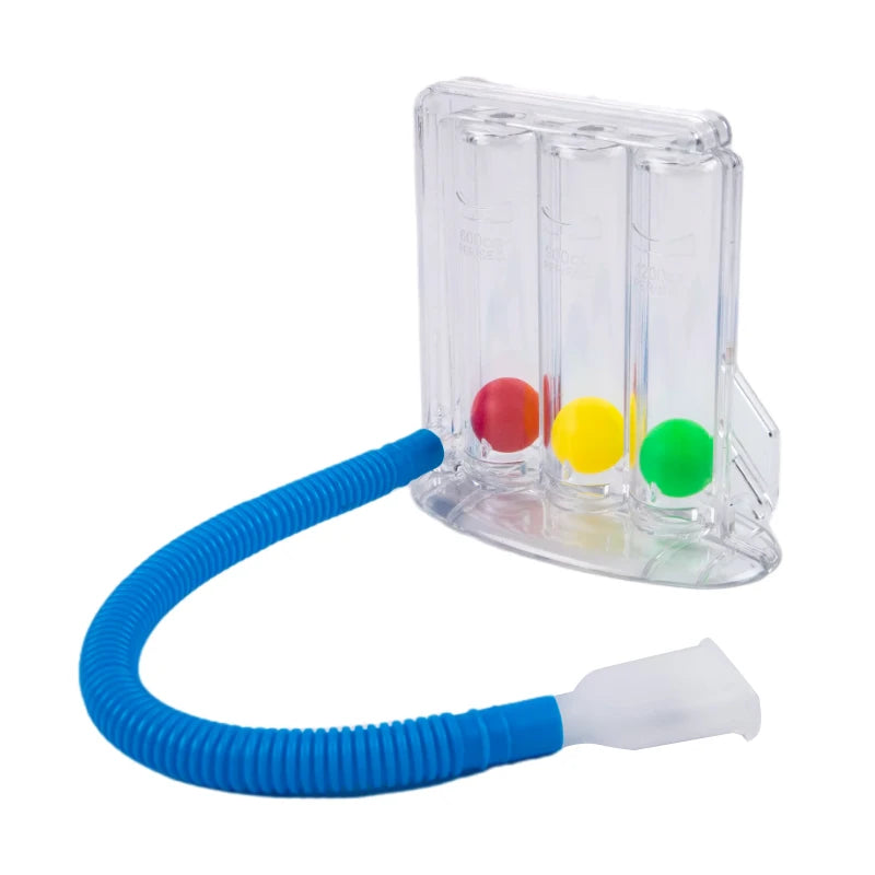 3-Ball Breathing Exerciser – Lung Function Trainer & Spirometry Breath Measurement System