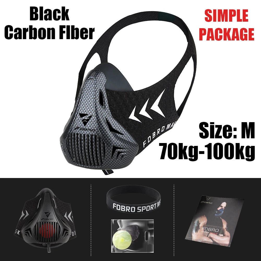 Sports Elevation Training Mask 2.0 – Black