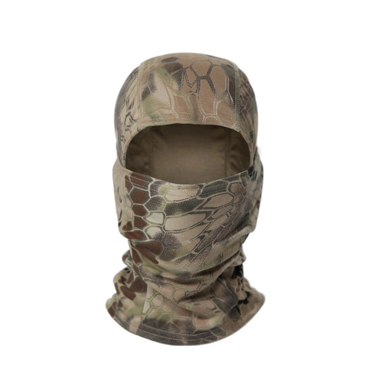 Camouflage Balaclava Hat Cycling Full Face Mask Outdoor Sports Hunting Hiking Ski Motorcycle Helmet Inner Cap