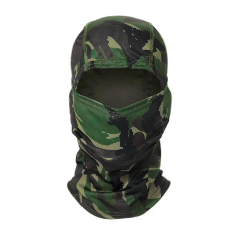 Camouflage Balaclava Hat Cycling Full Face Mask Outdoor Sports Hunting Hiking Ski Motorcycle Helmet Inner Cap