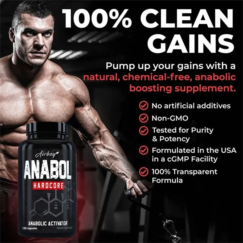 Anabol Hardcore Supplement – Boost Energy, Endurance & Muscle Growth