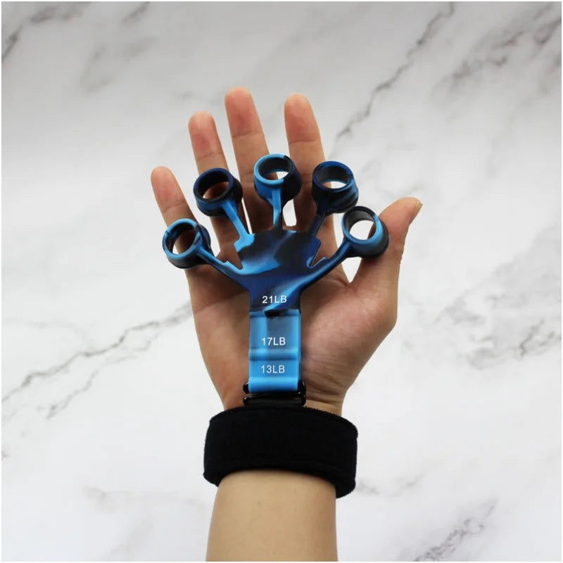 Finger Gripper Exerciser – 6 Resistance Levels for Guitar, Hand Strength & Recovery