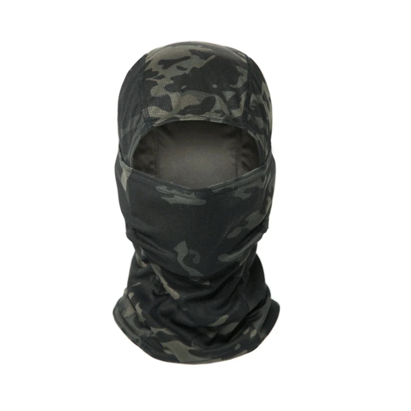 Camouflage Balaclava Hat Cycling Full Face Mask Outdoor Sports Hunting Hiking Ski Motorcycle Helmet Inner Cap