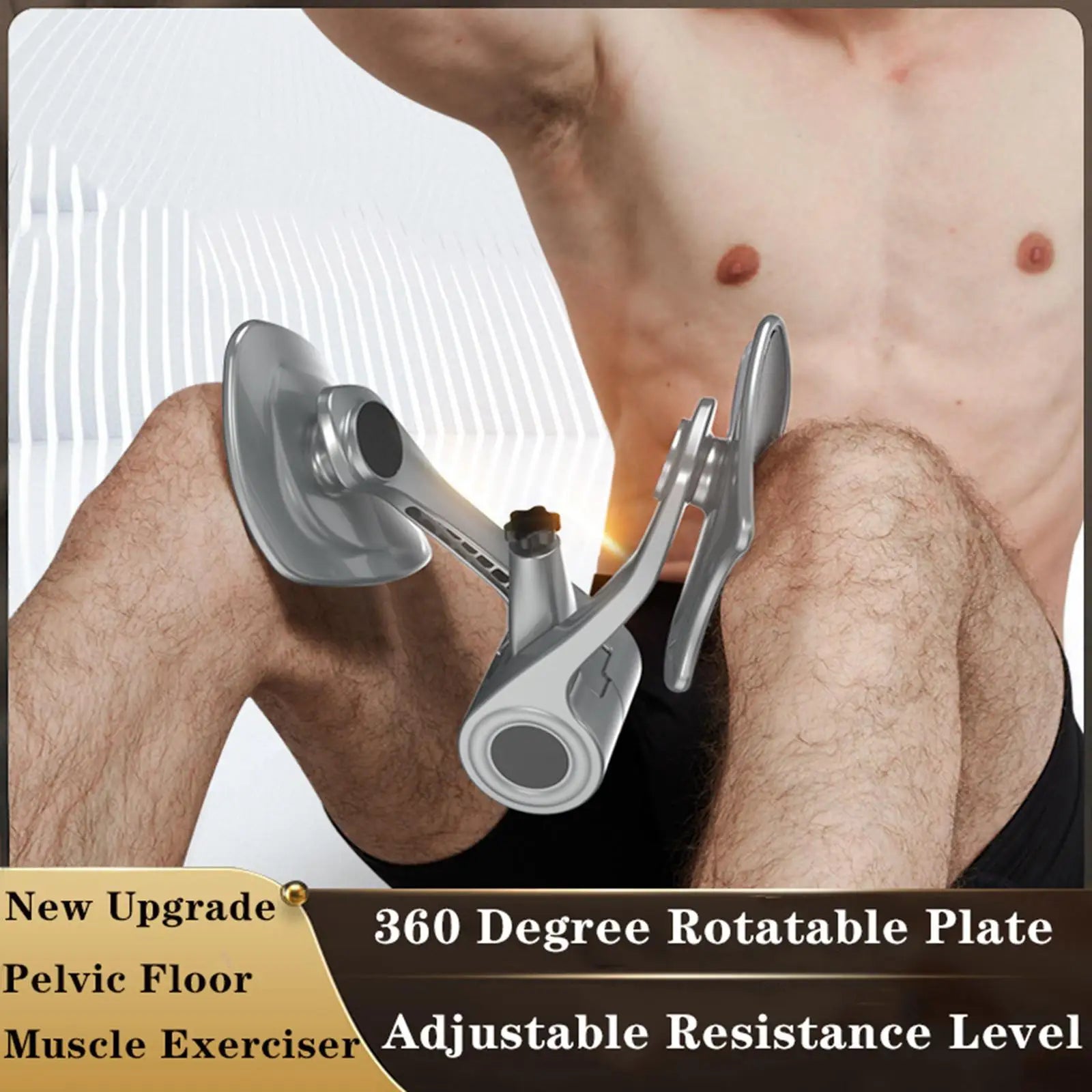 Thigh Exerciser – Leg Toner & Muscle Strengthening Machine with Counter