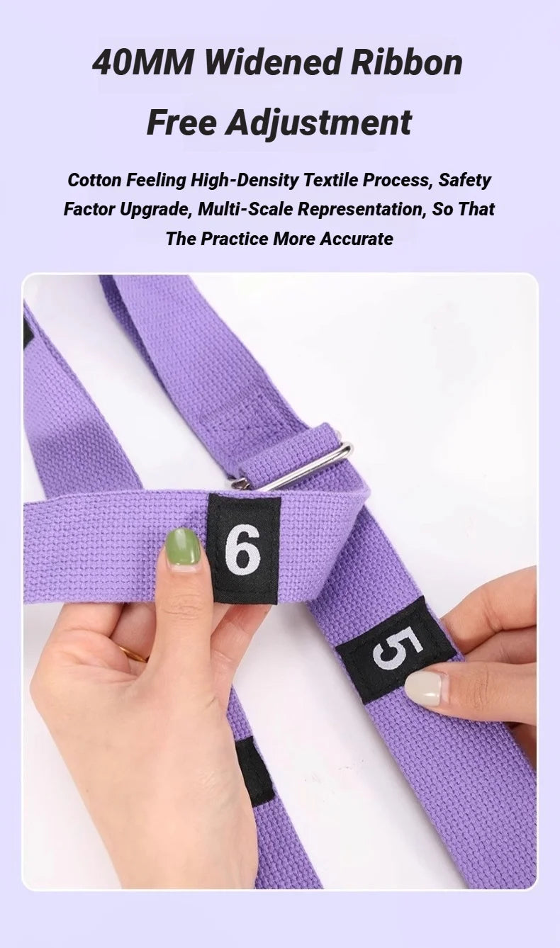 Adjustable Aerial Yoga Strap – Hanging Hammock & Leg Split Trainer for Women