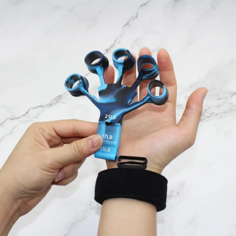 Finger Gripper Exerciser – 6 Resistance Levels for Guitar, Hand Strength & Recovery