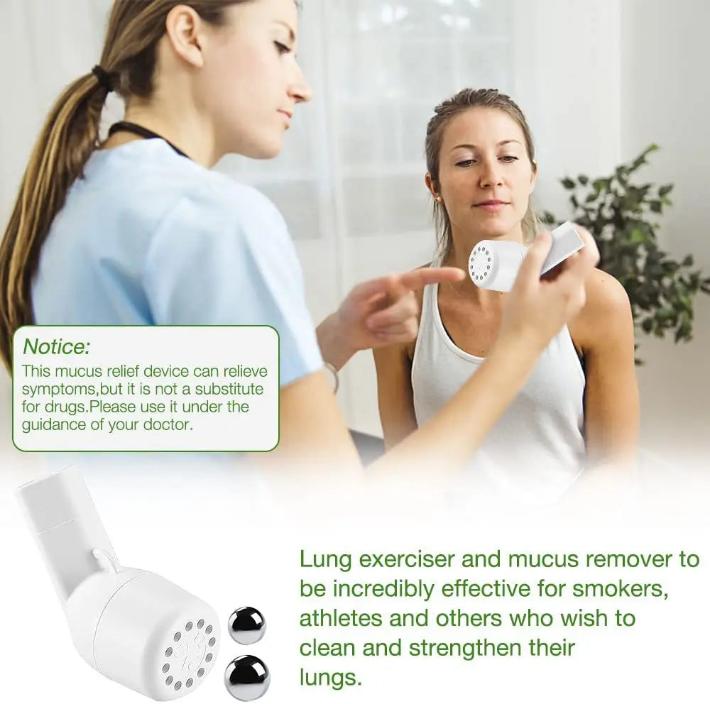 Portable Lung Breathing Trainer – Handheld Exercise Device for Outdoor & Air Practice