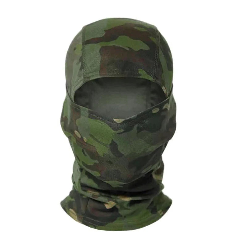 Camouflage Balaclava Hat Cycling Full Face Mask Outdoor Sports Hunting Hiking Ski Motorcycle Helmet Inner Cap