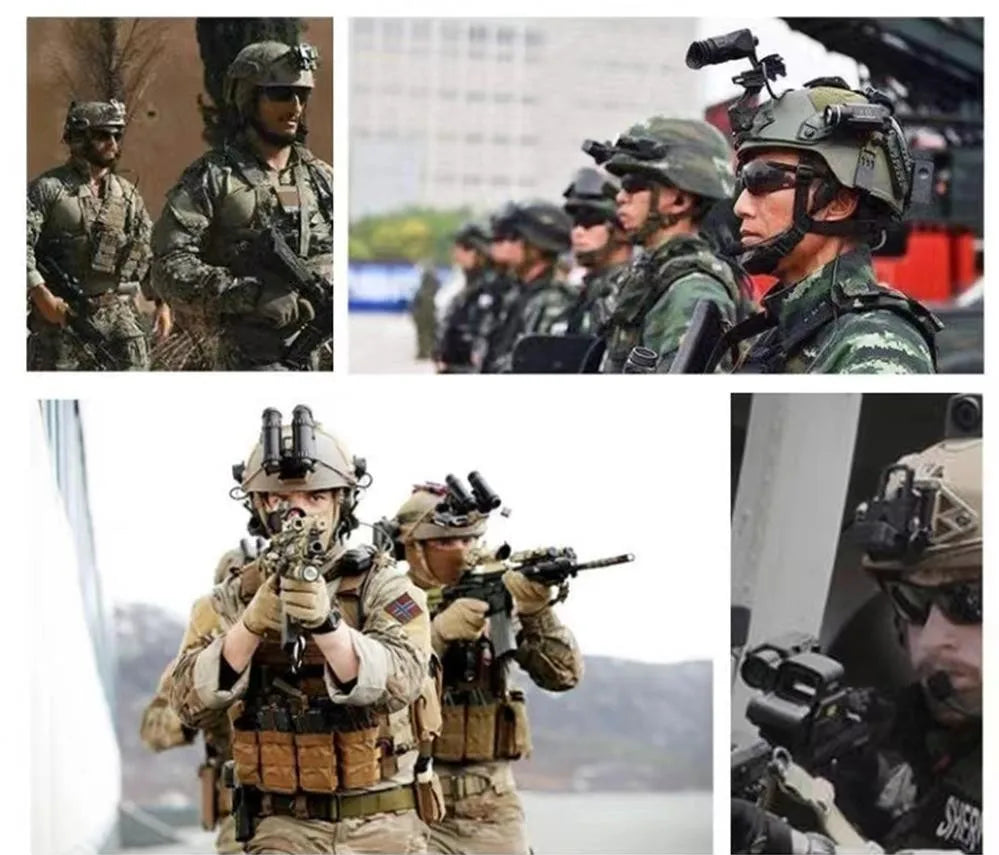 Tactical Helmet with Mask – CS Training & Cosplay