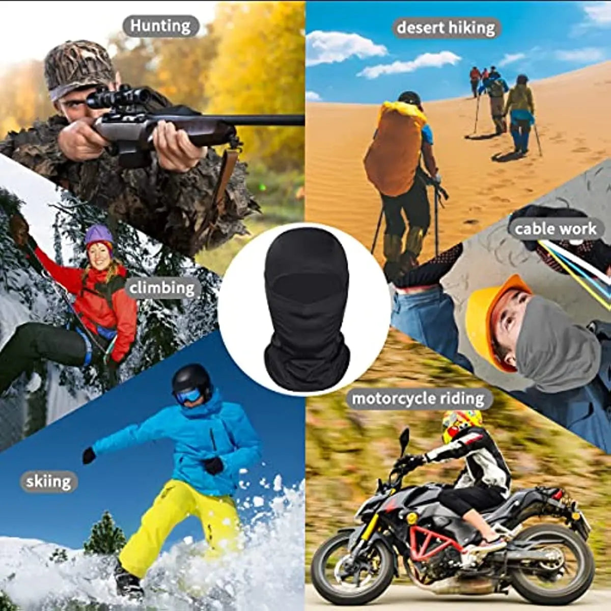 Balaclava Full Face Ski Mask – Cold Weathe