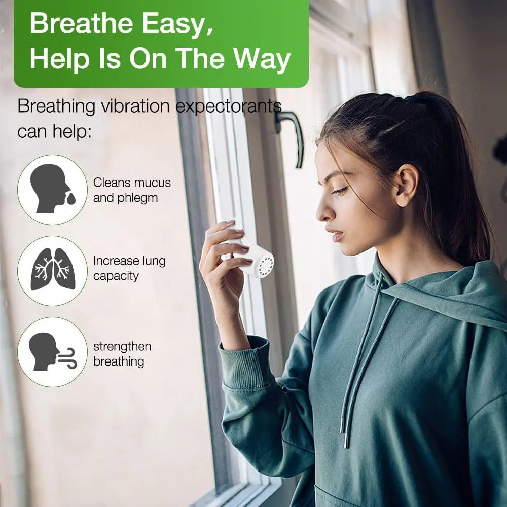 Portable Lung Breathing Trainer – Handheld Exercise Device for Outdoor & Air Practice