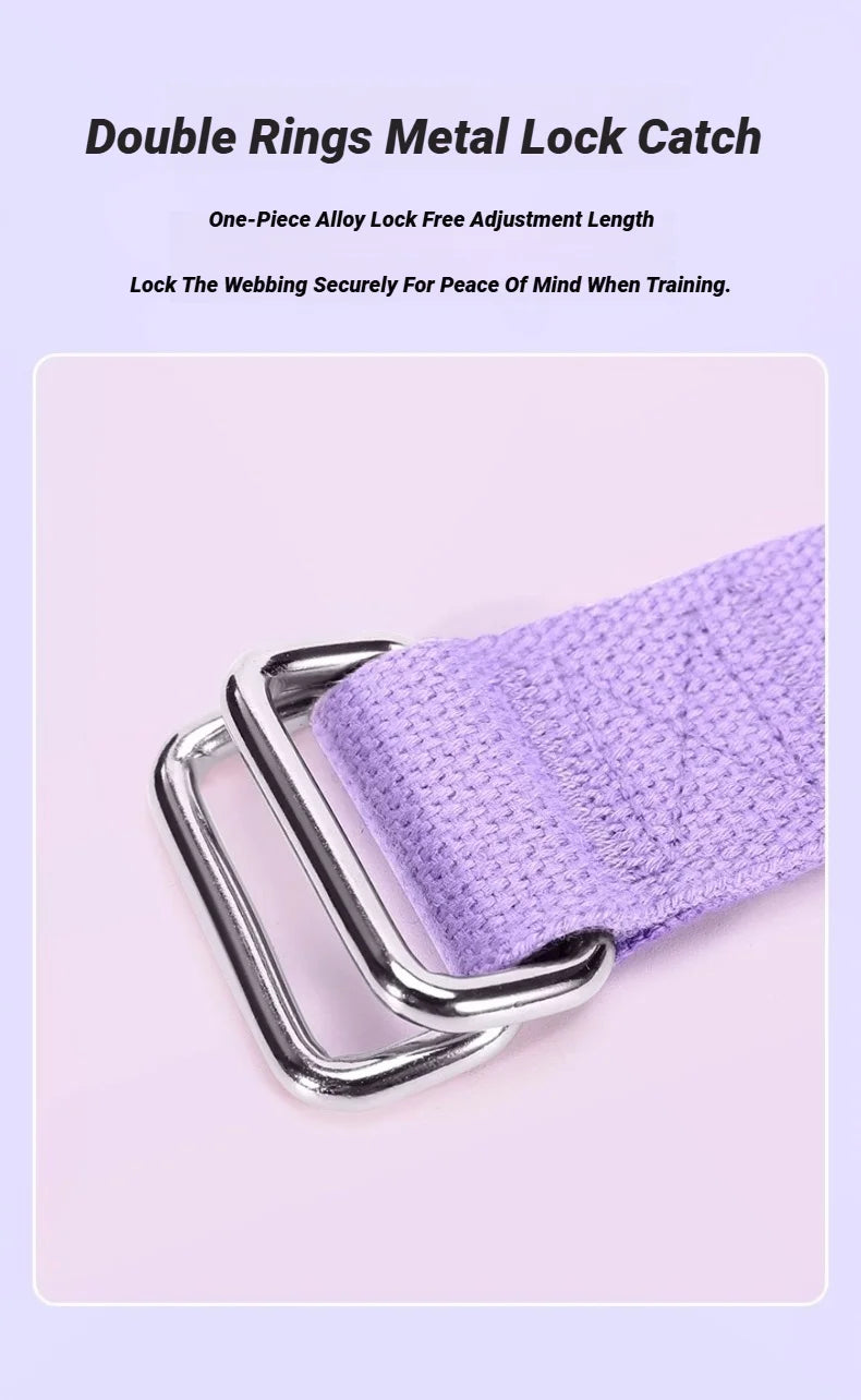 Adjustable Aerial Yoga Strap – Hanging Hammock & Leg Split Trainer for Women