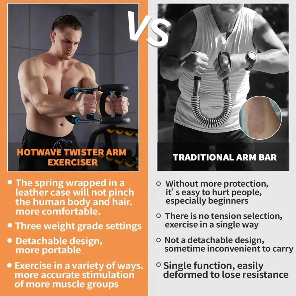 Adjustable U-Arm Chest Expander – Twister Arm & Wrist Strength Trainer