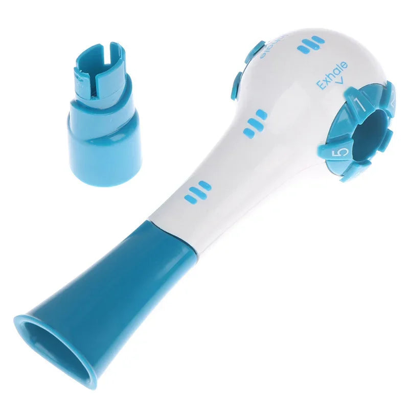 Adjustable Breathing Trainer – Handheld Lung Expansion & Abdominal Exerciser for Running