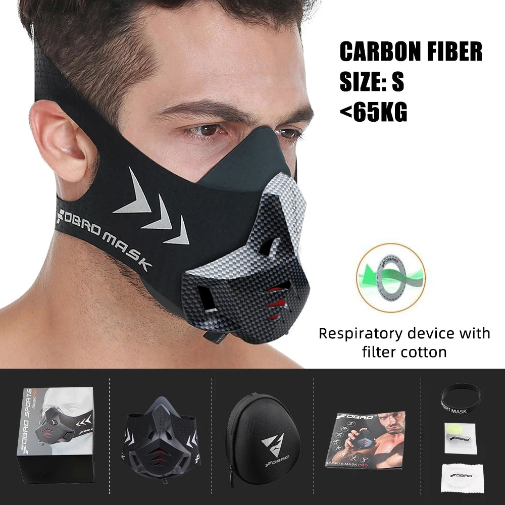 Sports Elevation Training Mask 2.0 – Black