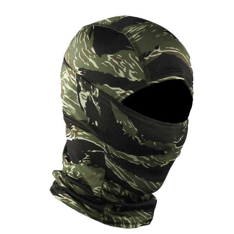 Camouflage Balaclava Hat Cycling Full Face Mask Outdoor Sports Hunting Hiking Ski Motorcycle Helmet Inner Cap