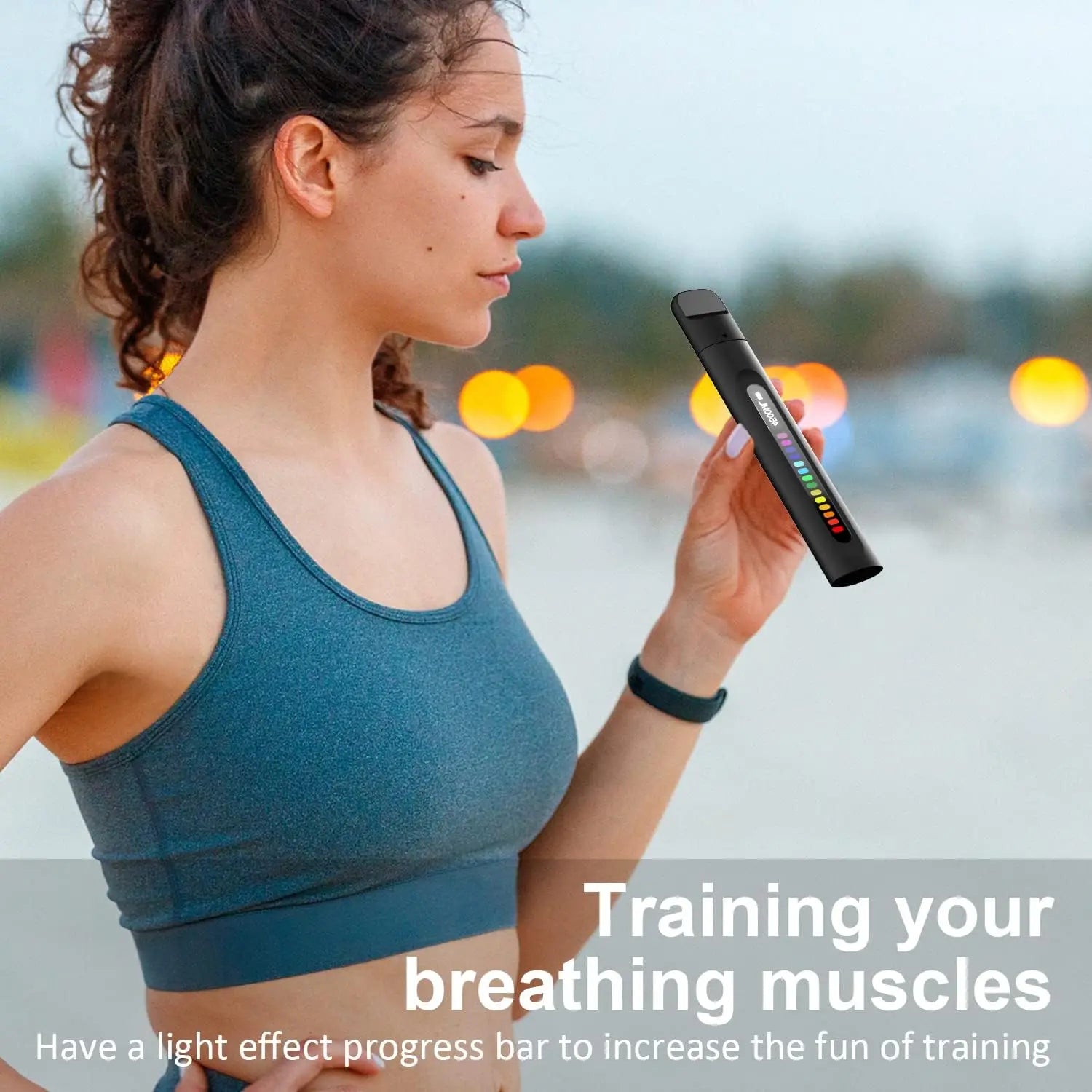 Smart Breathing Trainer – Exercise Device with App for Stronger Breathing Muscles