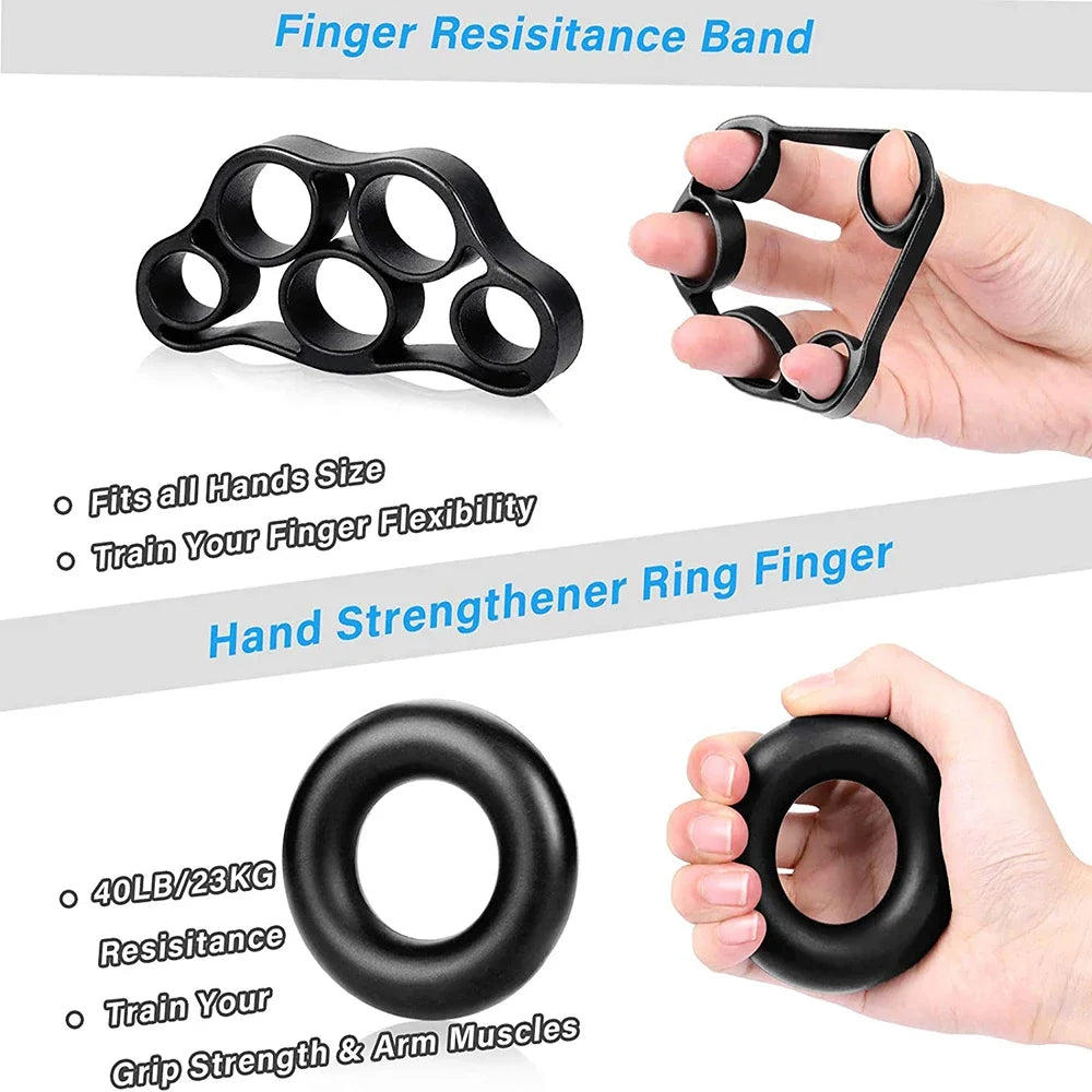 Grip Strength Trainer Kit – 1–6 Pack Hand Strengtheners for Muscle Building & Rehab
