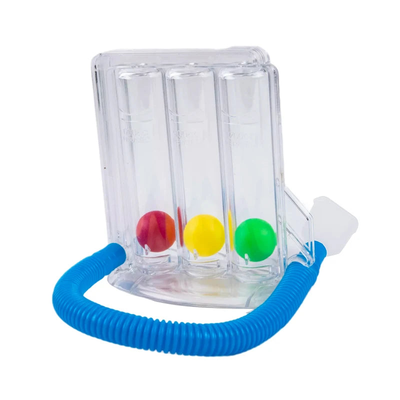 3-Ball Breathing Exerciser – Lung Function Trainer & Spirometry Breath Measurement System