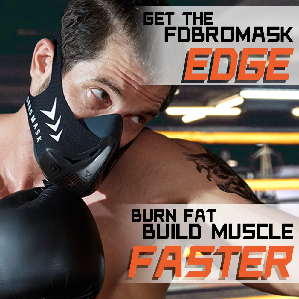 Sports Elevation Training Mask 2.0 – Black