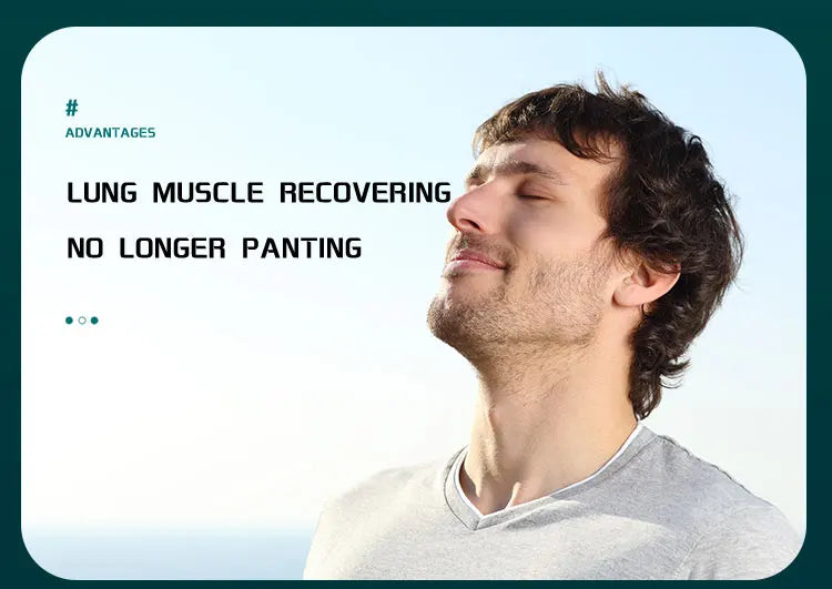 Smart Breathing Trainer – Exercise Device with App for Stronger Breathing Muscles