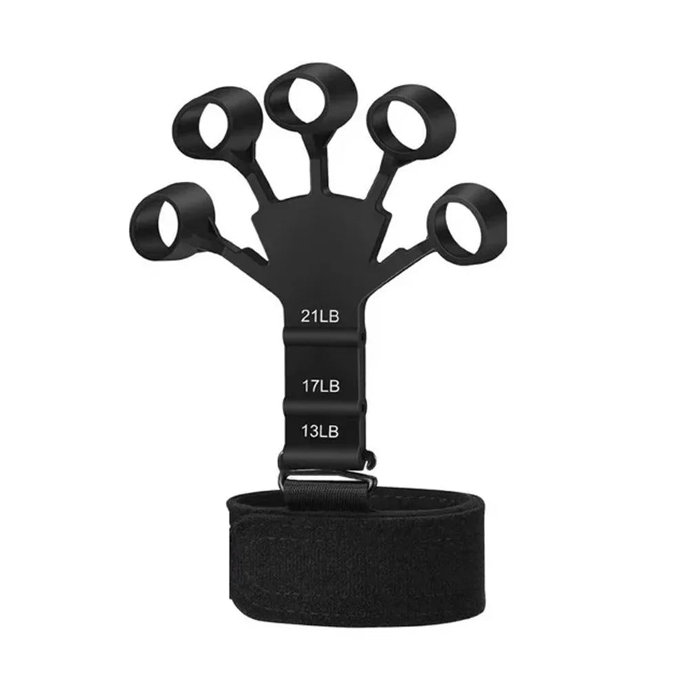 Hand Grip Strength Trainer – 6 Resistance Levels, Finger Gripper & Rehab Tool