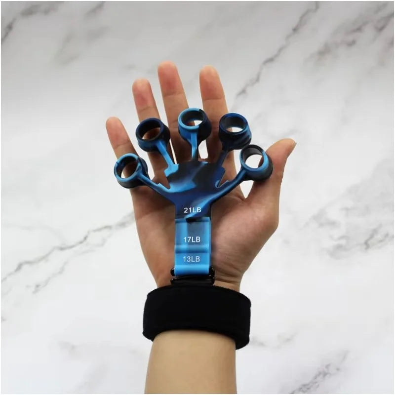 Finger Gripper Exerciser – 6 Resistance Levels for Guitar, Hand Strength & Recovery