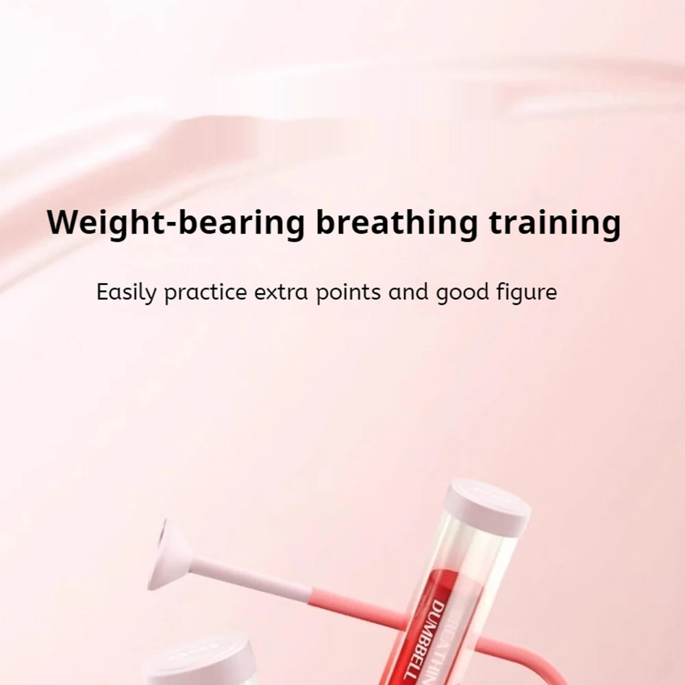 Diaphragm Breathing Dumbbell – Core Strength, Facial Toning & Lung Capacity Trainer