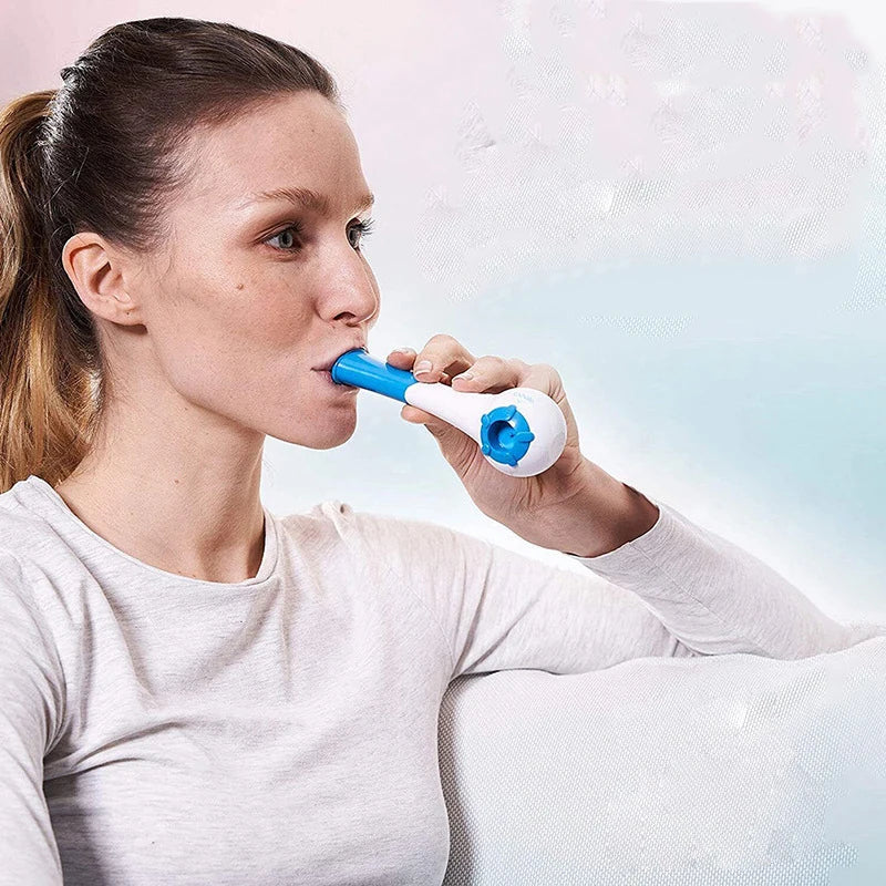 1 abdominal breathing trainer Running swimming inspiratory resistance exercises portable lung capacity function