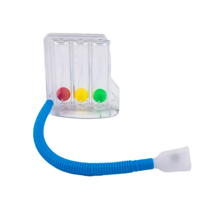 3-Ball Breathing Exerciser – Lung Function Trainer & Spirometry Breath Measurement System