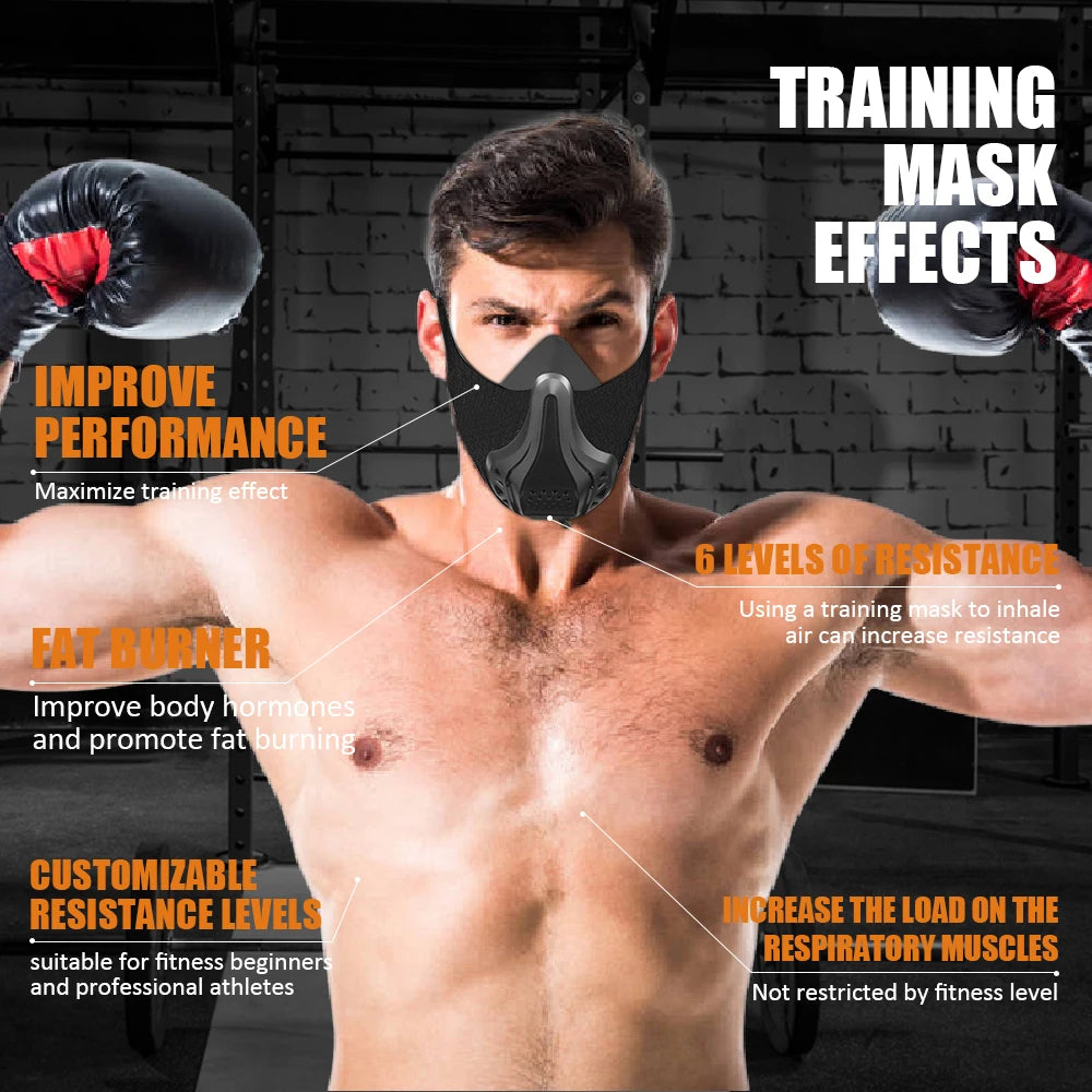 Workout Training Mask – Adjustable 48 Breathing Levels