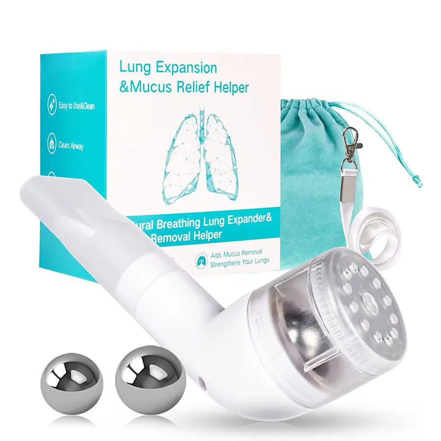 Portable Lung Breathing Trainer – Handheld Exercise Device for Outdoor & Air Practice