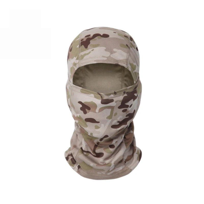 Camouflage Balaclava Hat Cycling Full Face Mask Outdoor Sports Hunting Hiking Ski Motorcycle Helmet Inner Cap