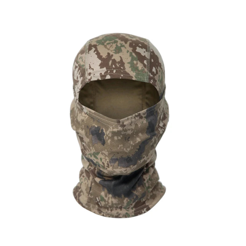 Camouflage Balaclava Hat Cycling Full Face Mask Outdoor Sports Hunting Hiking Ski Motorcycle Helmet Inner Cap