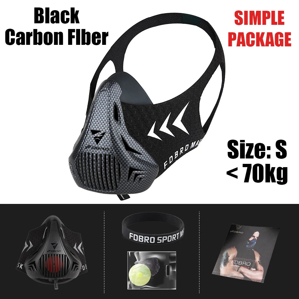 Sports Elevation Training Mask 2.0 – Black