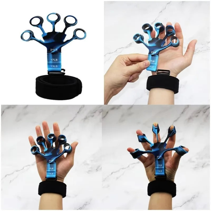 Finger Gripper Exerciser – 6 Resistance Levels for Guitar, Hand Strength & Recovery