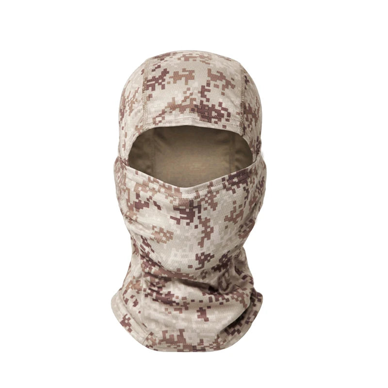 Camouflage Balaclava Hat Cycling Full Face Mask Outdoor Sports Hunting Hiking Ski Motorcycle Helmet Inner Cap