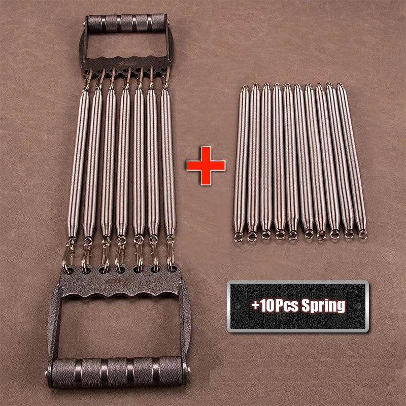 Detachable Chest Expander – 7-Spring Arm & Muscle Strength Trainer for Home/Office