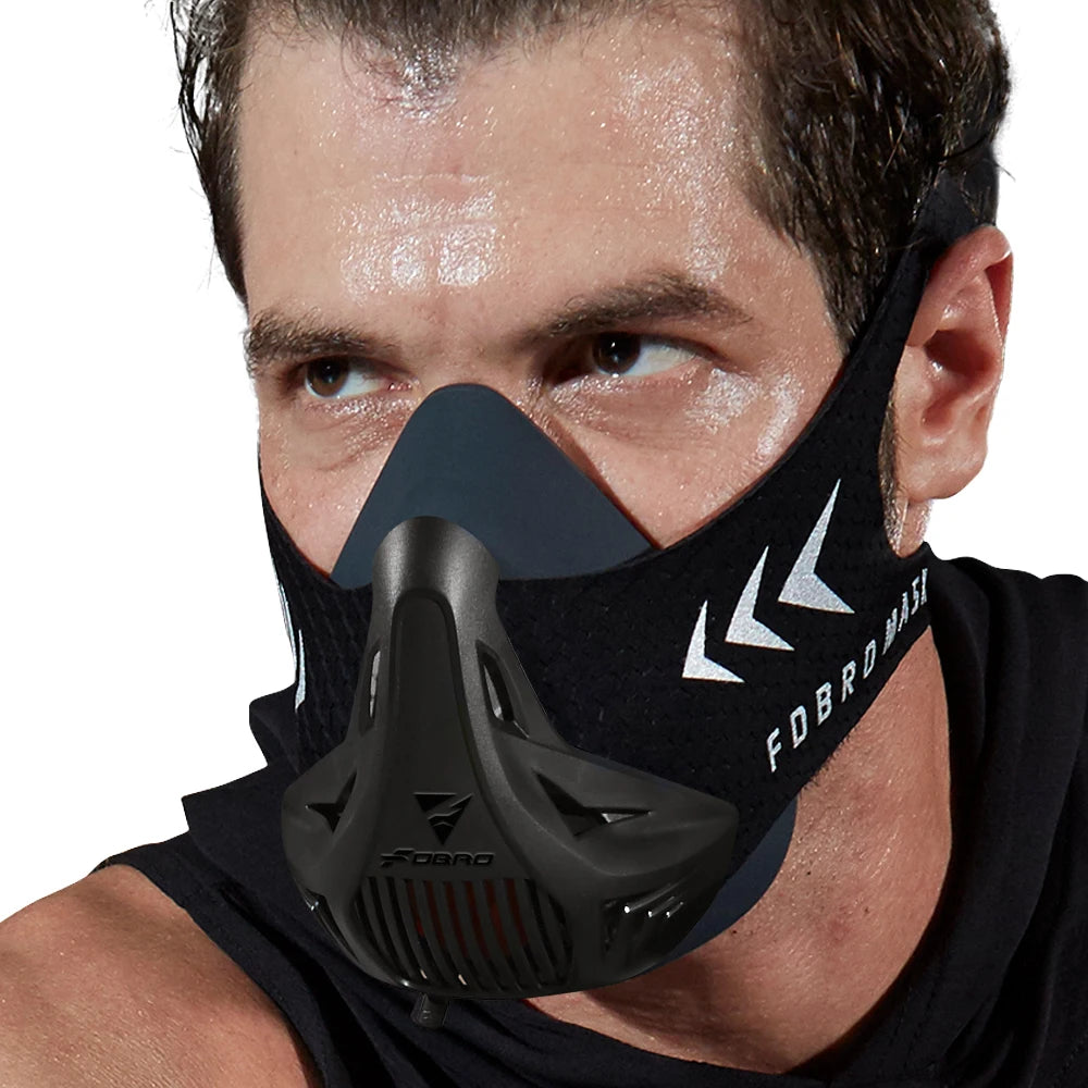 Sports Elevation Training Mask 2.0 – Black